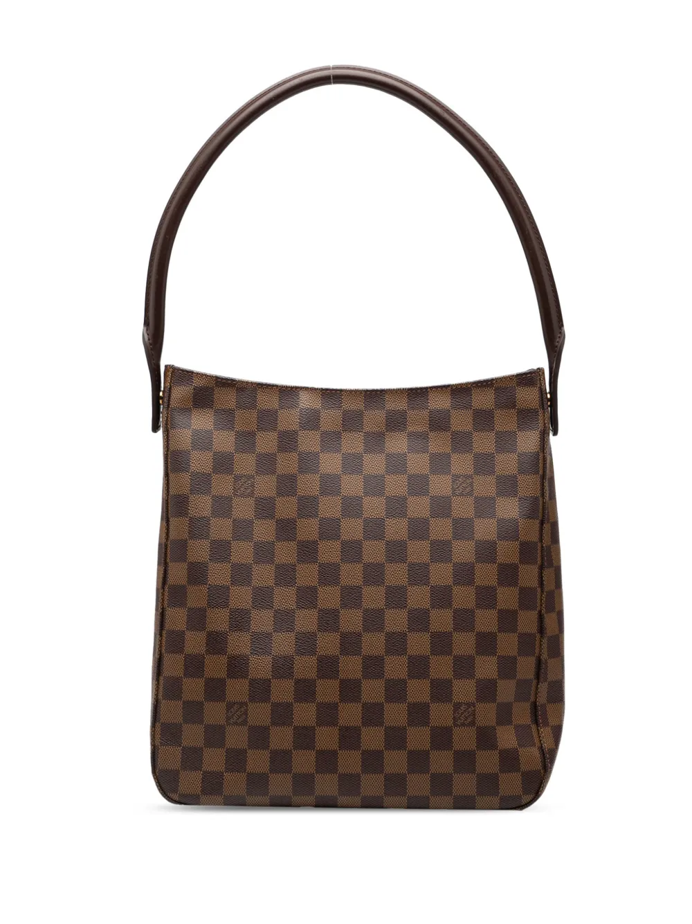 Louis Vuitton Pre-Owned 2002 Damier Ebene Looping GM tote bag - Marrone