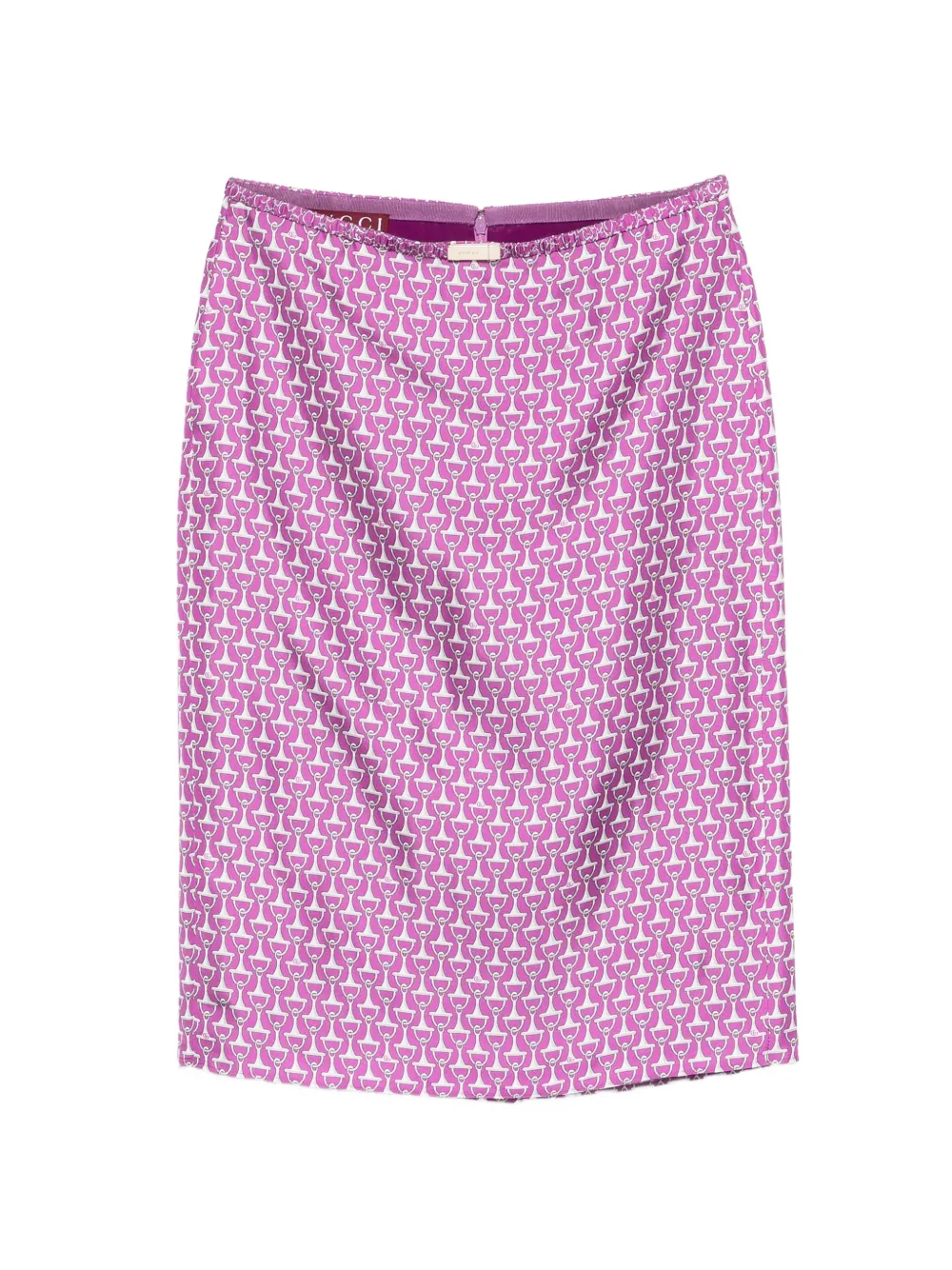 Gucci printed skirt - Violett