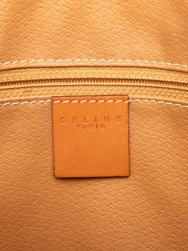 メイク道具・化粧小物 vintage made in ITALY CELINE bag Celine Pre-Owned 1999 Macadam Coated Canvas Shoulder Bag | Brown