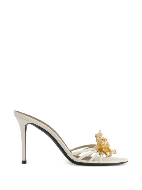 Giuseppe Zanotti mules con cristal