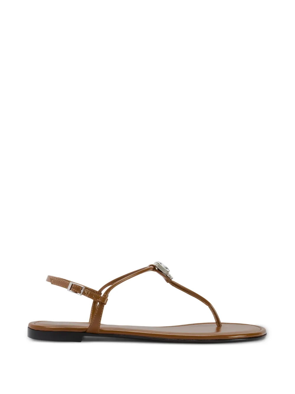 Giuseppe Zanotti Sandali MaeEve con strass - Marrone