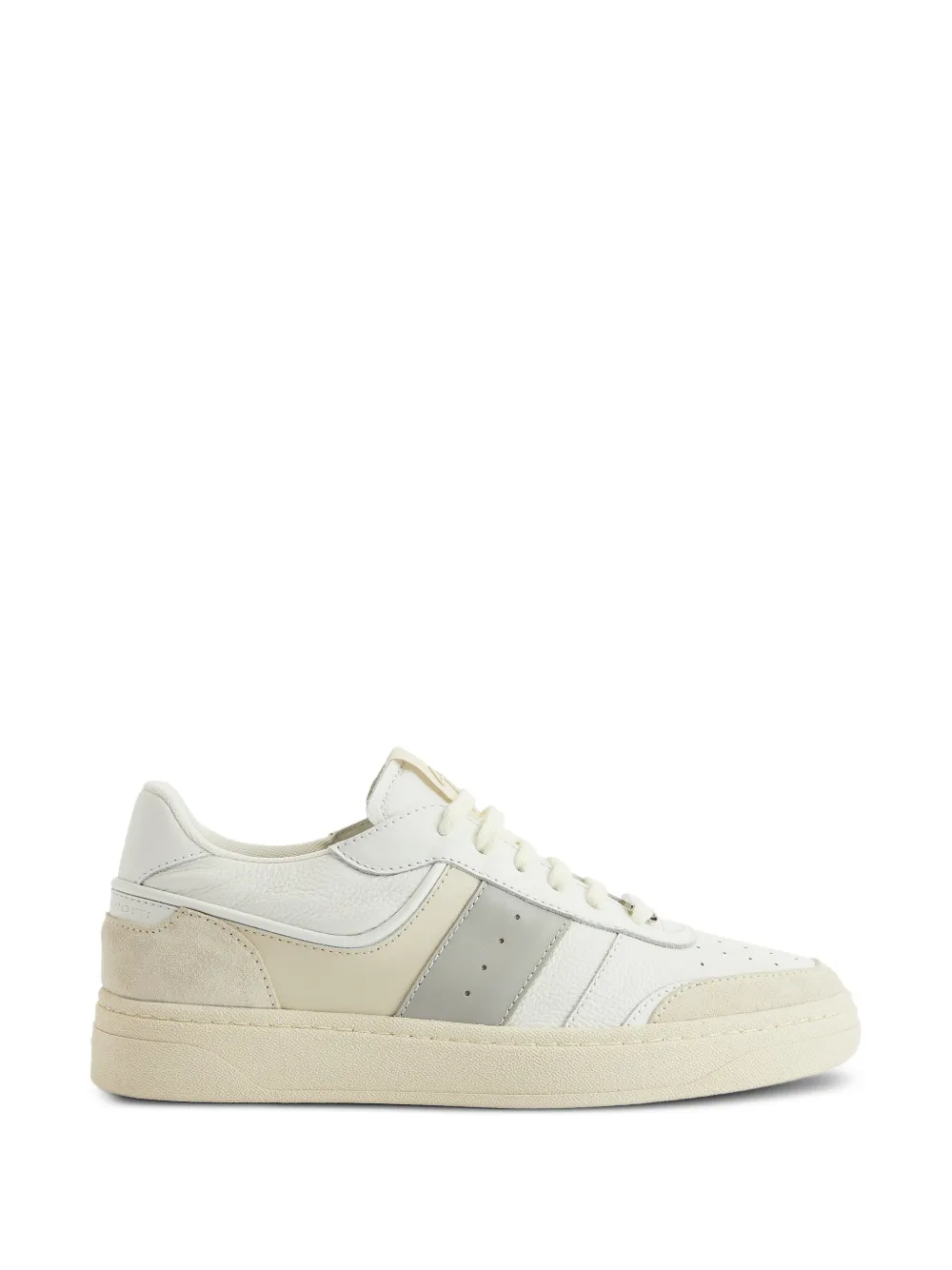 Giuseppe Zanotti colour block low-top sneakers - Bianco