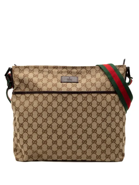 Gucci Pre-Owned 2000-2015 GG Canvas Web crossbody bag