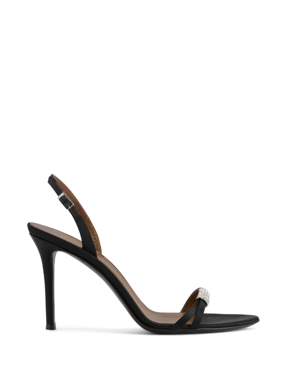 Giuseppe Zanotti Lena sandalen verfraaid met stras Zwart