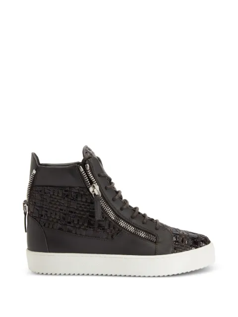 Giuseppe Zanotti Kriss crocodile-print sneakers