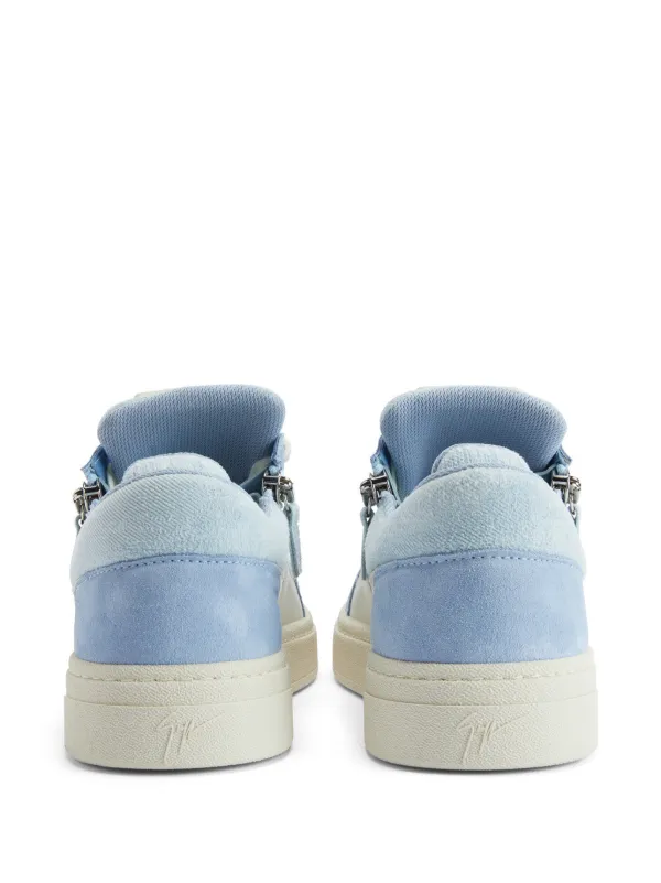 Giuseppe Zanotti GZ94 zip-detail Sneakers | Blue | FARFETCH RO