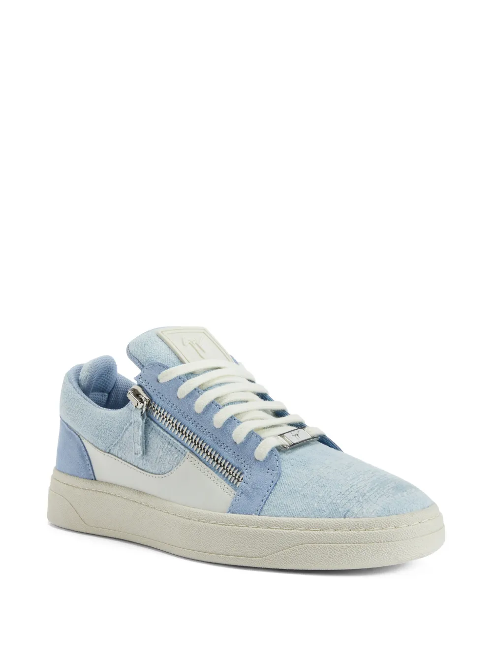 Giuseppe Zanotti GZ94 sneakers met rits Blauw