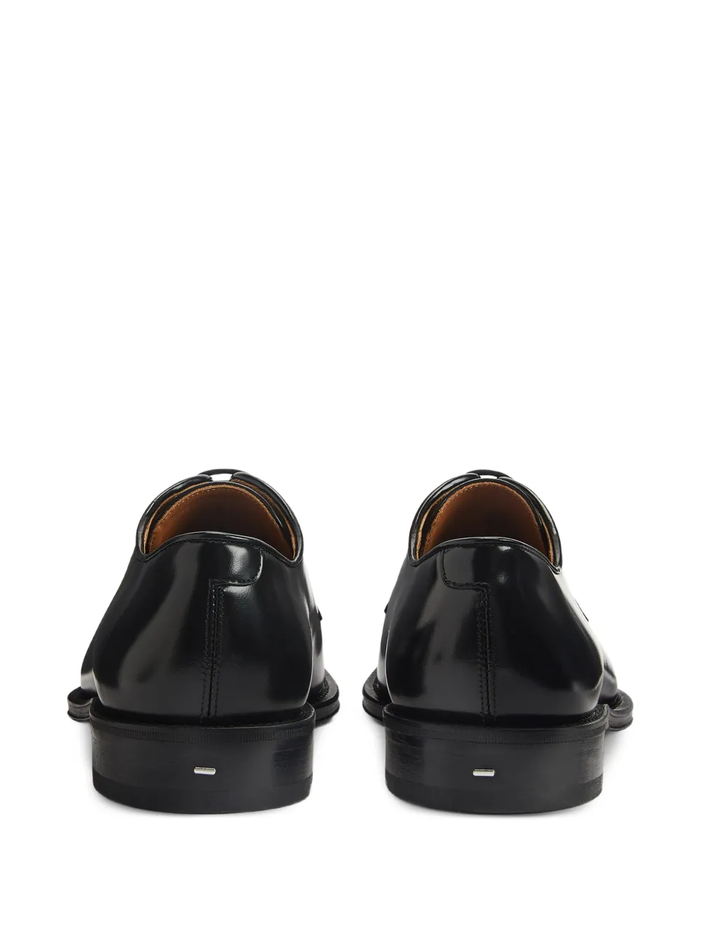 Giuseppe Zanotti Derby schoenen met GZ-label Zwart