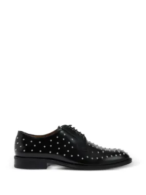 Prada レザー ダービーシューズ | ブラック | FARFETCH JP