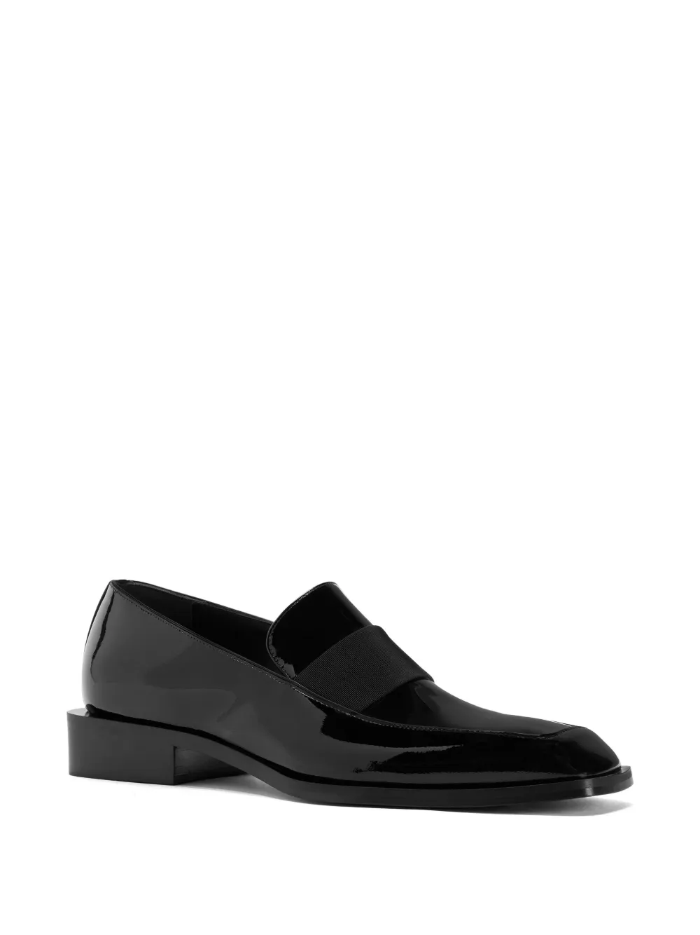 Giuseppe Zanotti Gz-Lucky loafers met vierkante neus Zwart