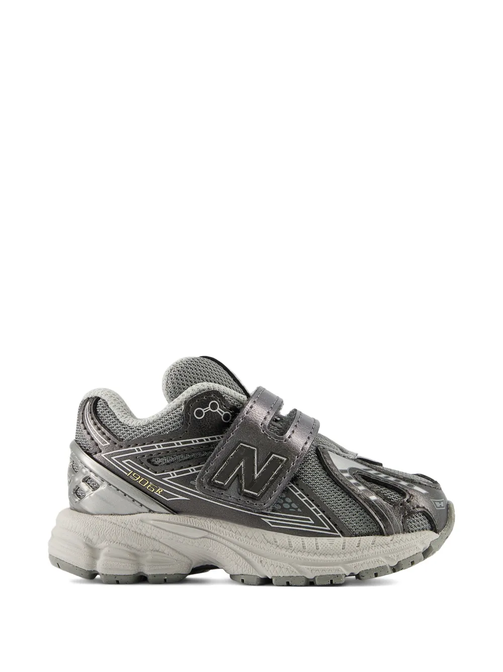 New Balance Kids Sneakers met klittenband Grijs