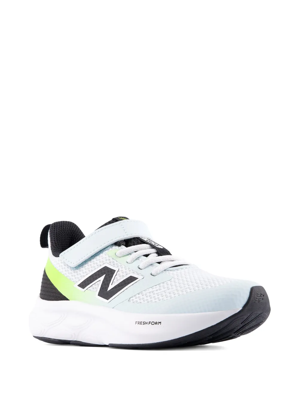 New Balance Kids touch-strap lace-up sneakers - Blu