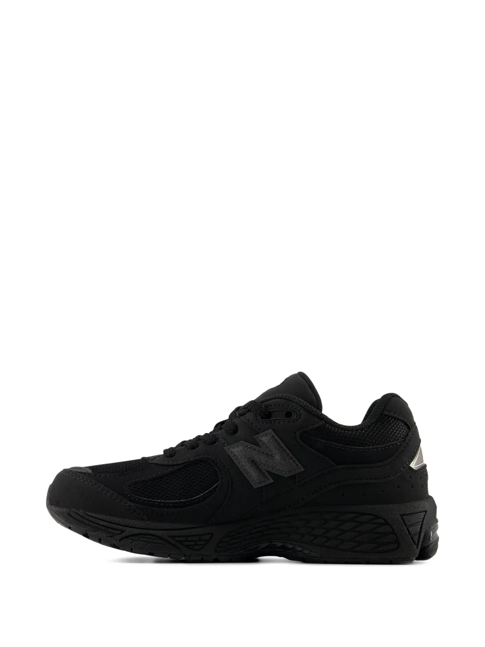 New Balance Kids 2002 sneakers met kant Zwart