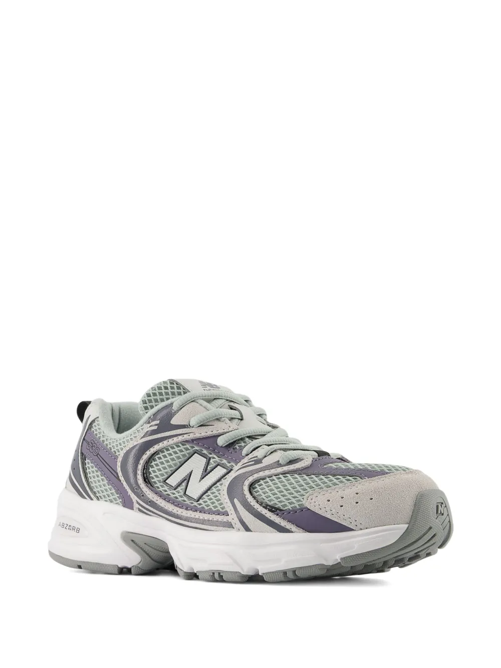 New Balance Kids 530 mesh lace-up sneakers Groen