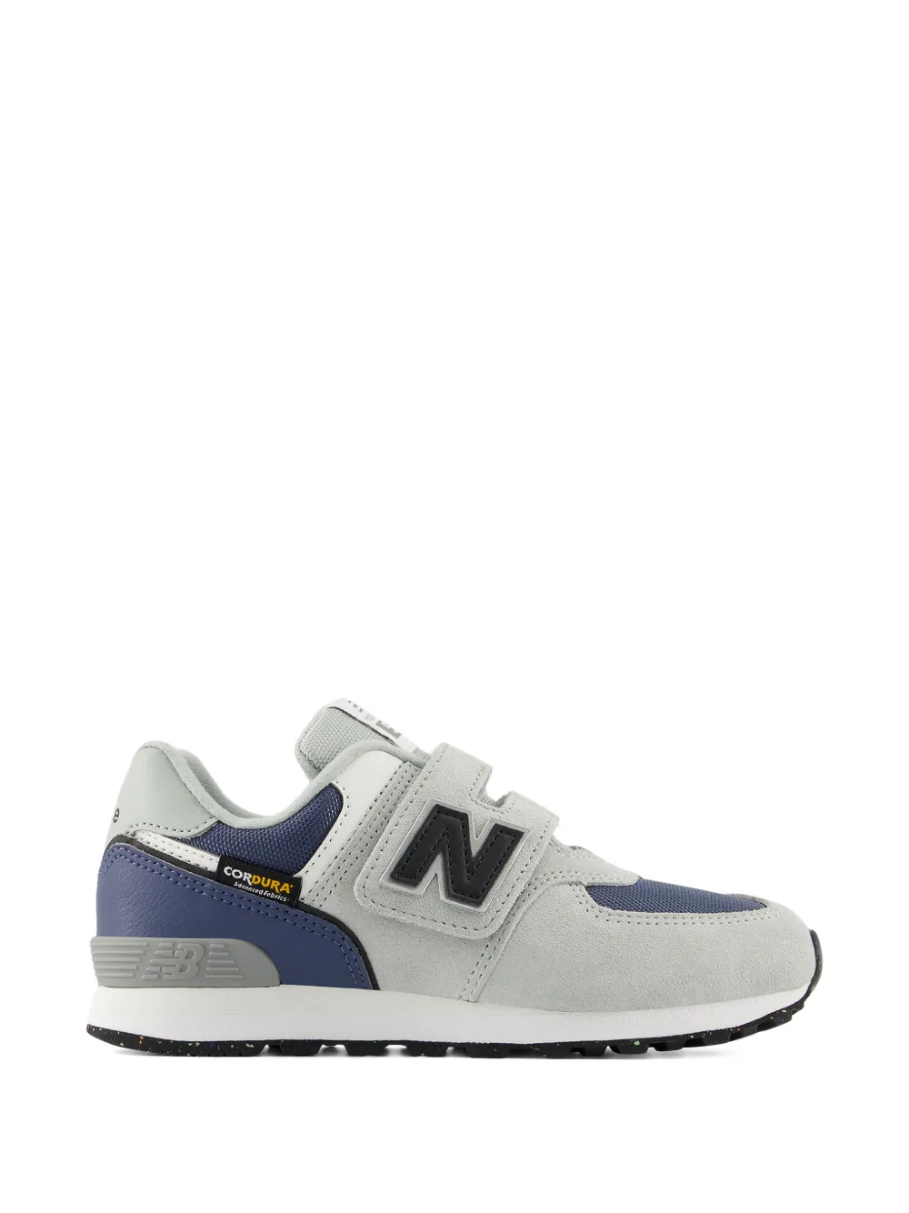 New Balance Kids 574 sneakers met klittenband Grijs