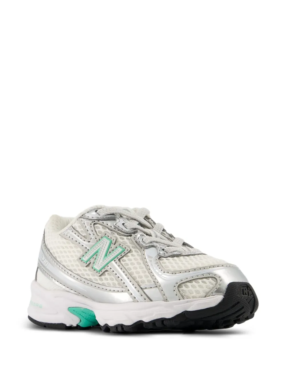New Balance Kids 740 bungee lace sneakers - Bianco