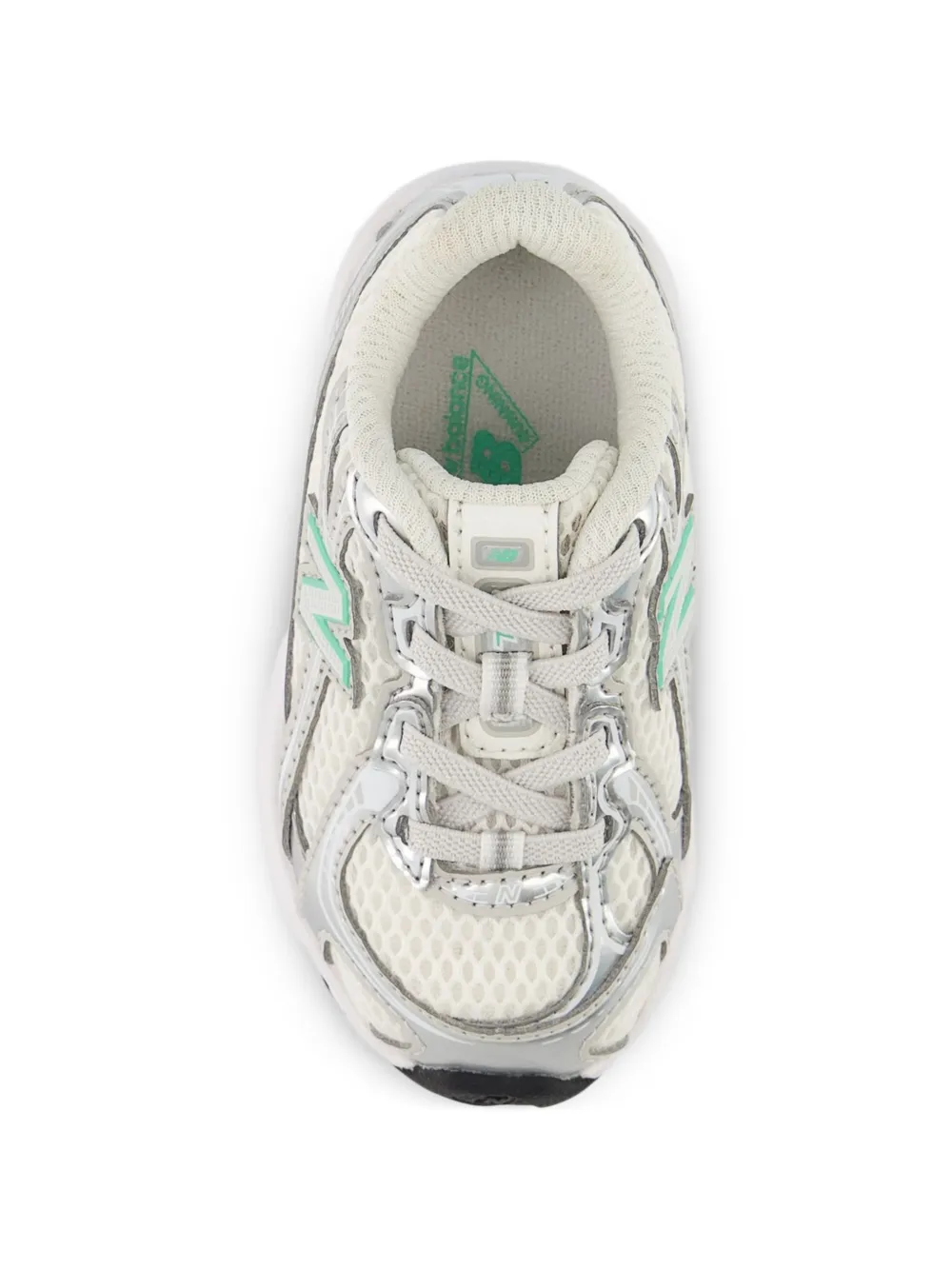 New Balance Kids 740 bungee lace sneakers Wit