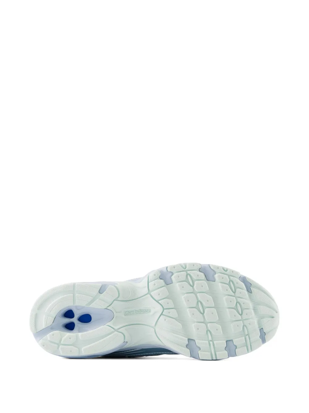 New Balance Kids 740 lace mesh overlay sneakers Wit