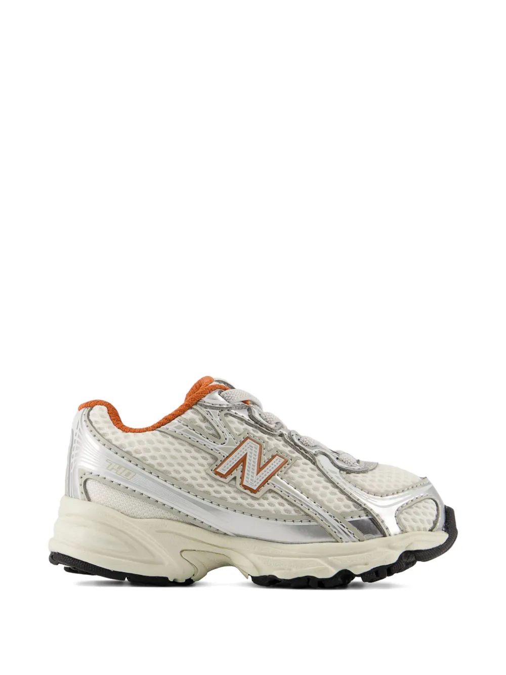 New Balance Kids 740 mesh panelled lace-up sneakers Wit