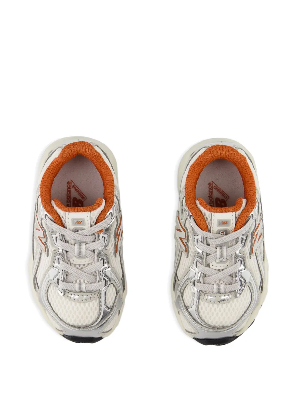 New Balance Kids 740 mesh panelled lace-up sneakers Wit