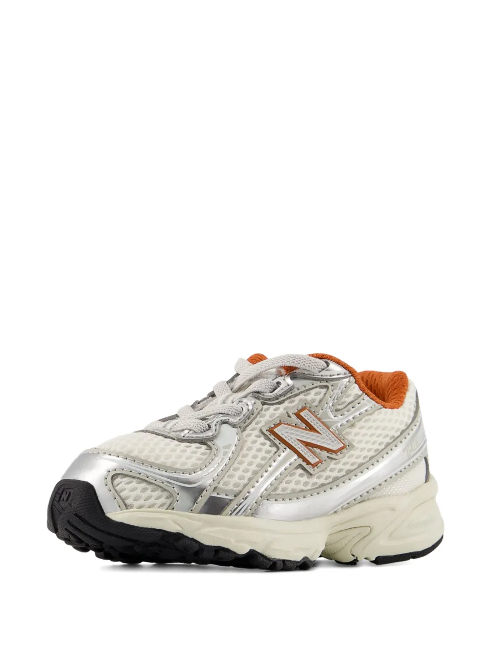 New Balance Kids 740 mesh panelled lace-up sneakers Wit