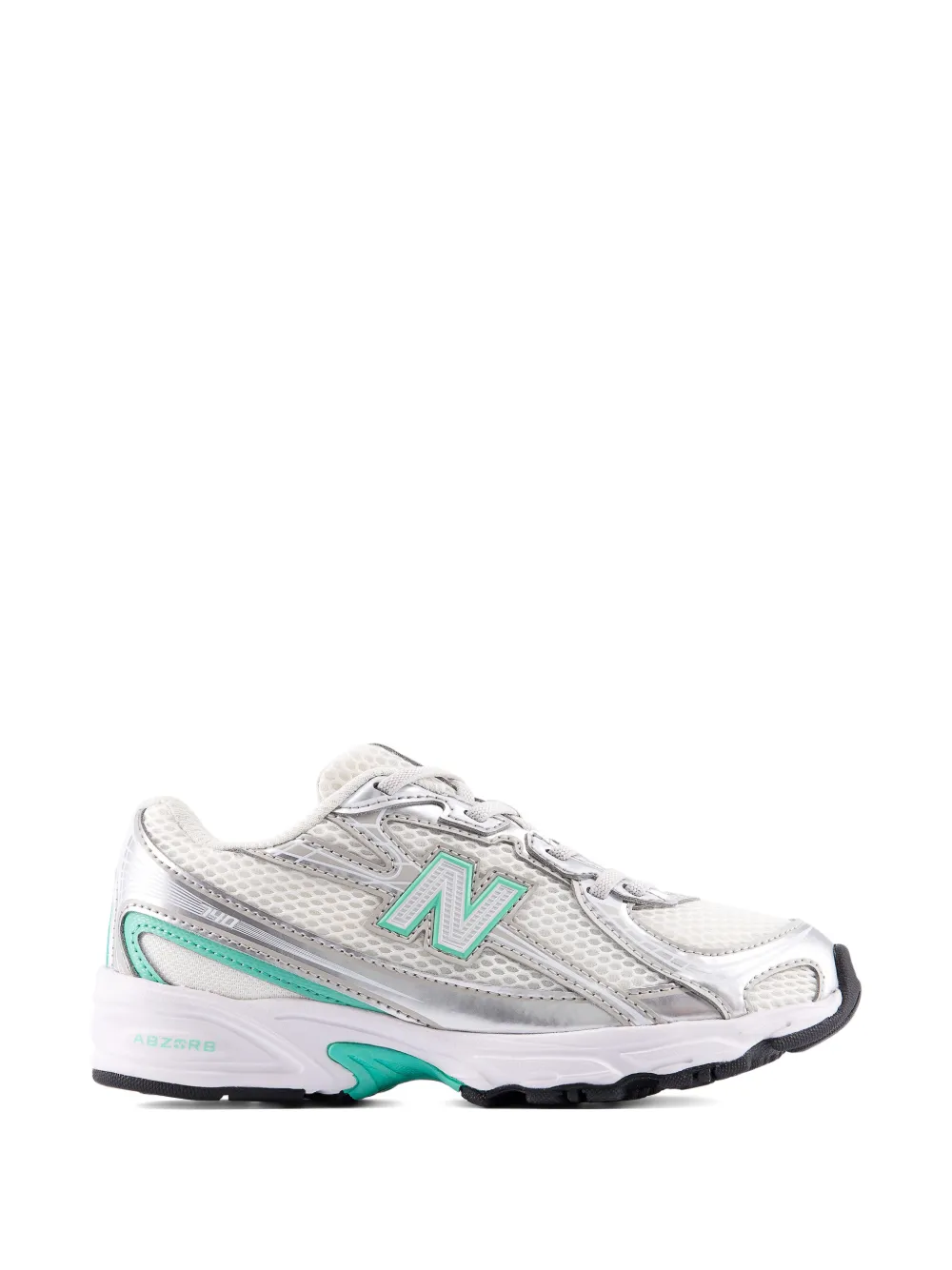 New Balance Kids 740 bungee lace sneakers Wit