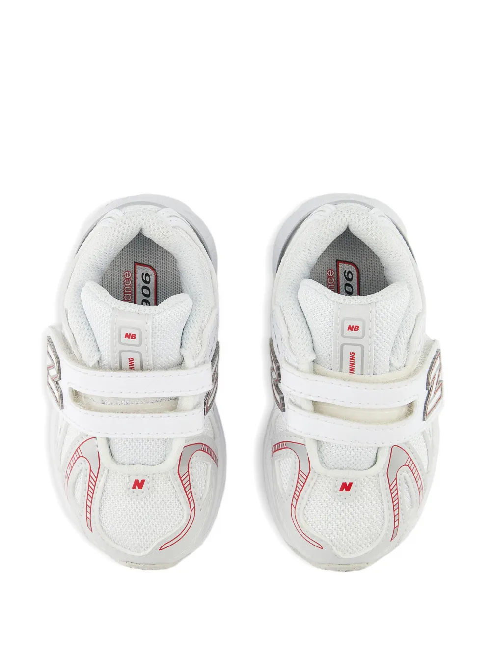 New Balance Kids 1906 klittenband sneakers Wit