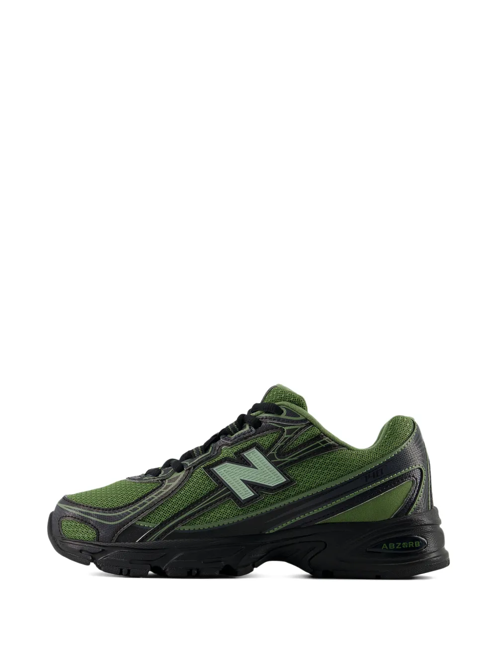 New Balance Kids 740 sneakers met mesh Groen
