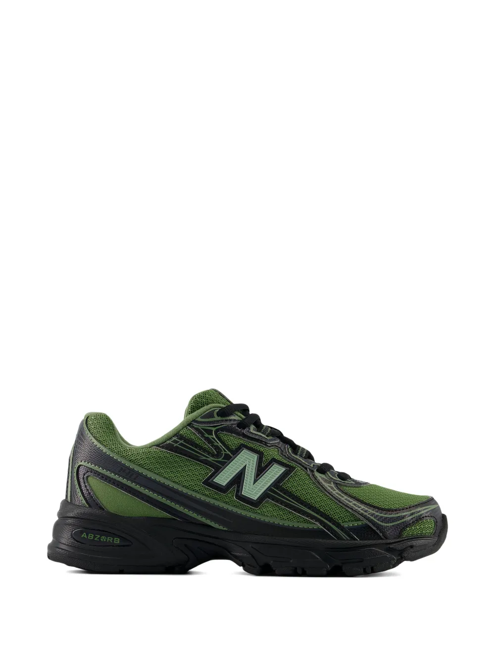 New Balance Kids 740 sneakers met mesh Groen
