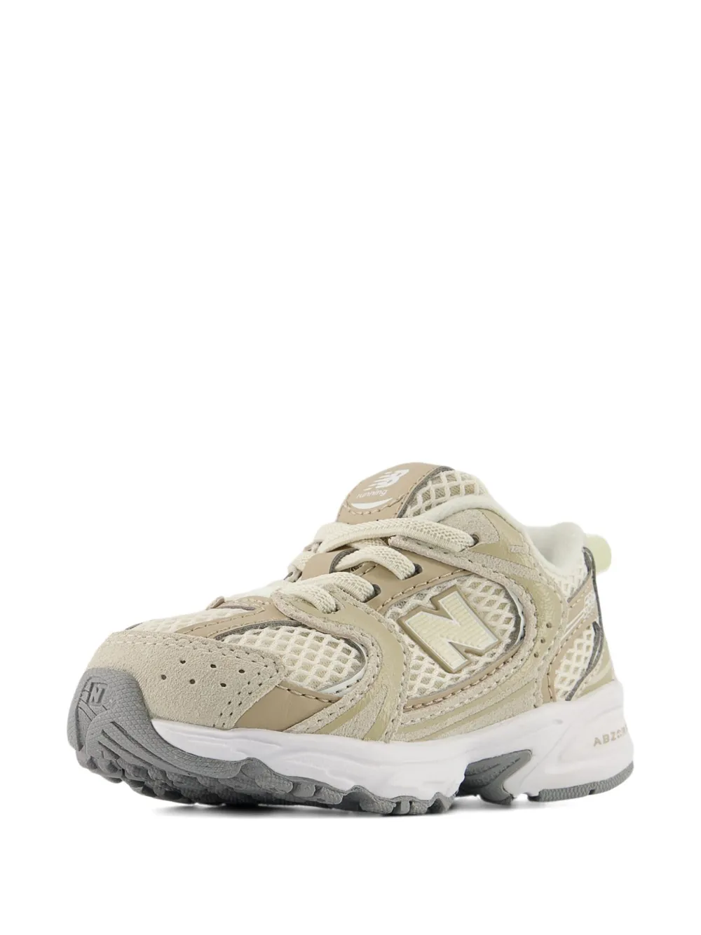New Balance Kids 530 bungee lace sneakers Beige