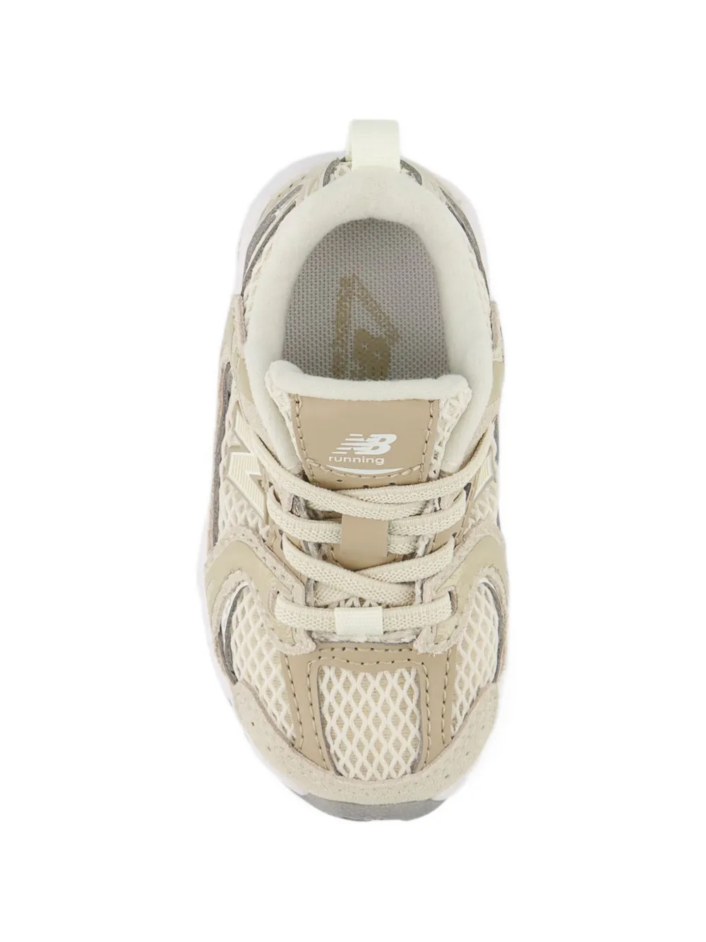 New Balance Kids 530 bungee lace sneakers Beige