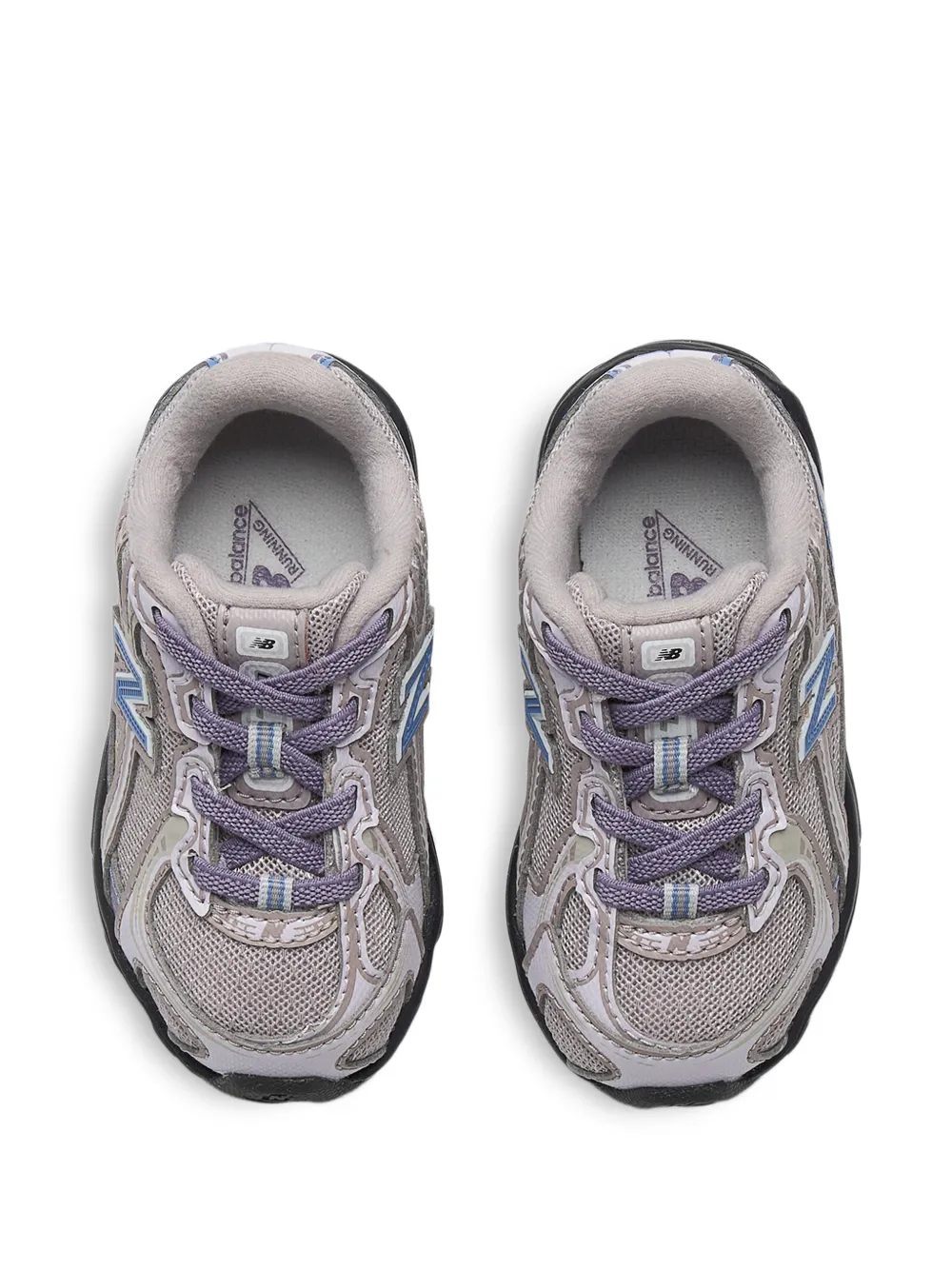 New Balance Kids 740 sneakers met bungee-veters en mesh Grijs