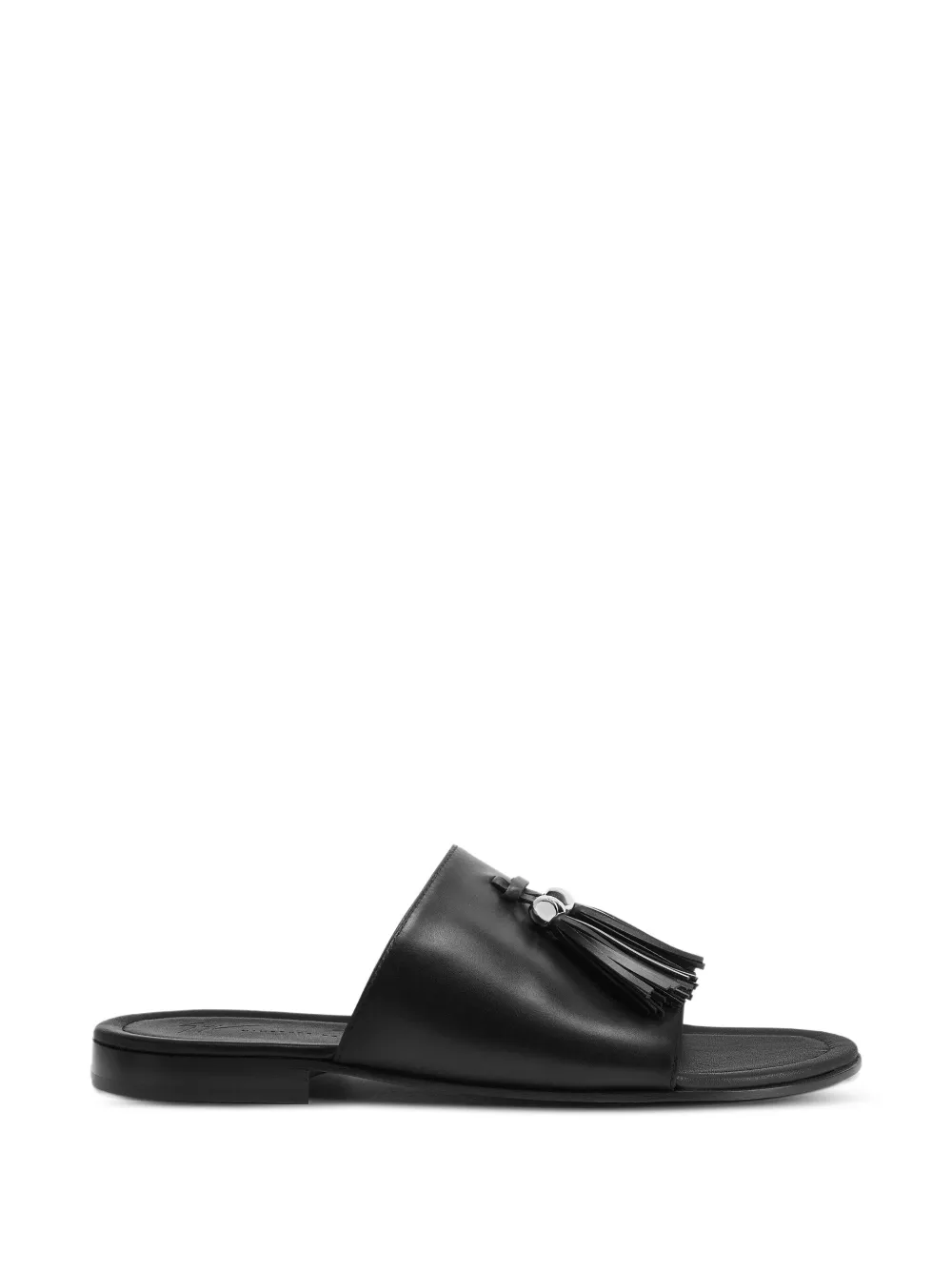 Giuseppe Zanotti Sandali Maratea con nappe - Nero