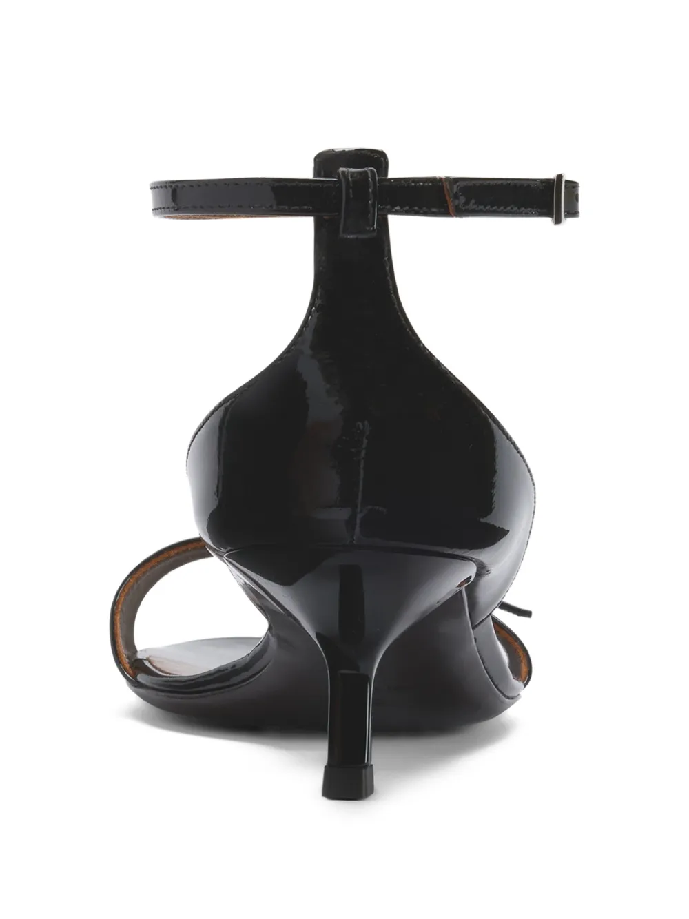 Giuseppe Zanotti Micky Buckles 50 sandalen met enkelbandje Zwart