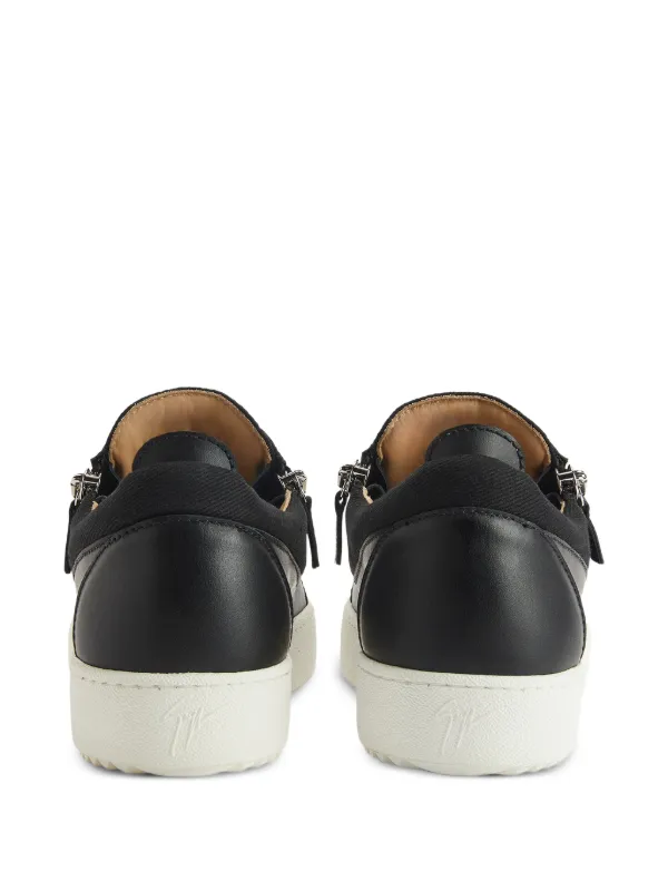 Giuseppe Zanotti Frankie Zip Sneakers | Black | FARFETCH RO