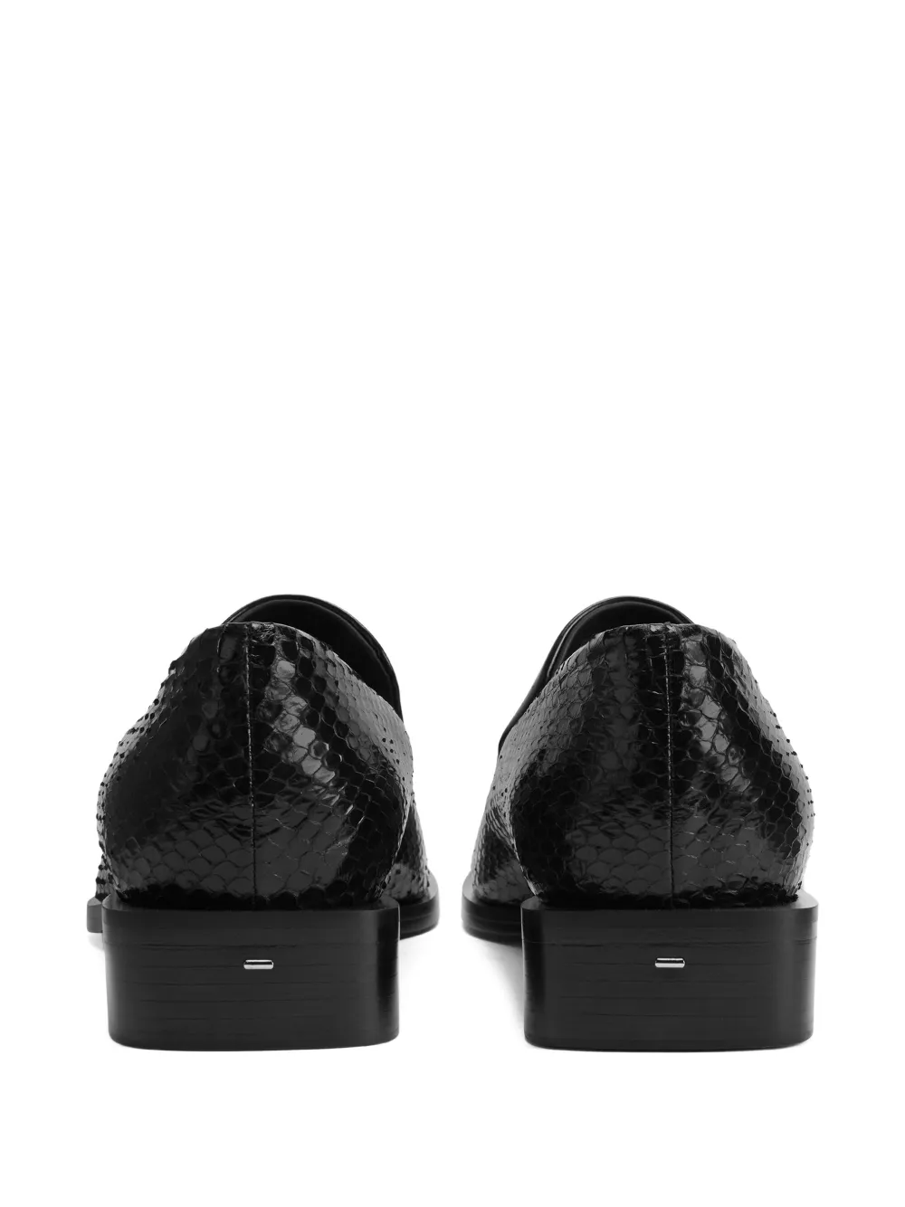 Giuseppe Zanotti Gz-Lucky loafers met vierkante neus Zwart