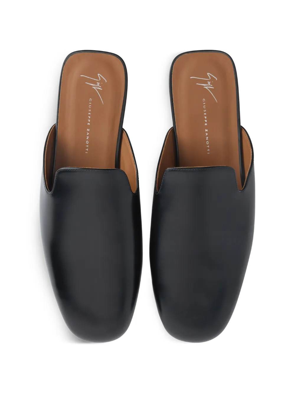 Giuseppe Zanotti Aristoteles glanzende muiltjes Zwart