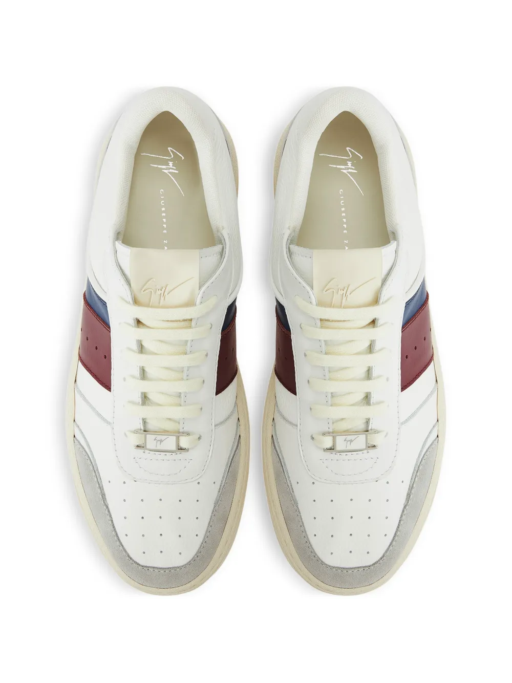 Giuseppe Zanotti Gz-Nitro sneakers met colourblocking Wit