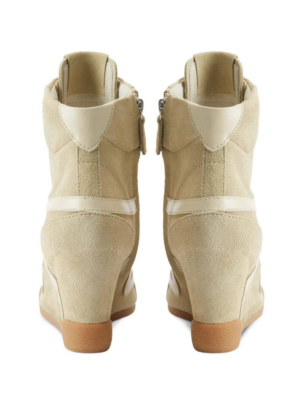 Giuseppe Zanotti Sneakers met sleehak Beige