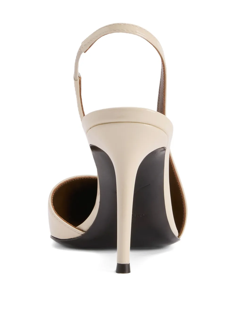 Giuseppe Zanotti Desiree asymmetrisch slingback pumps Beige