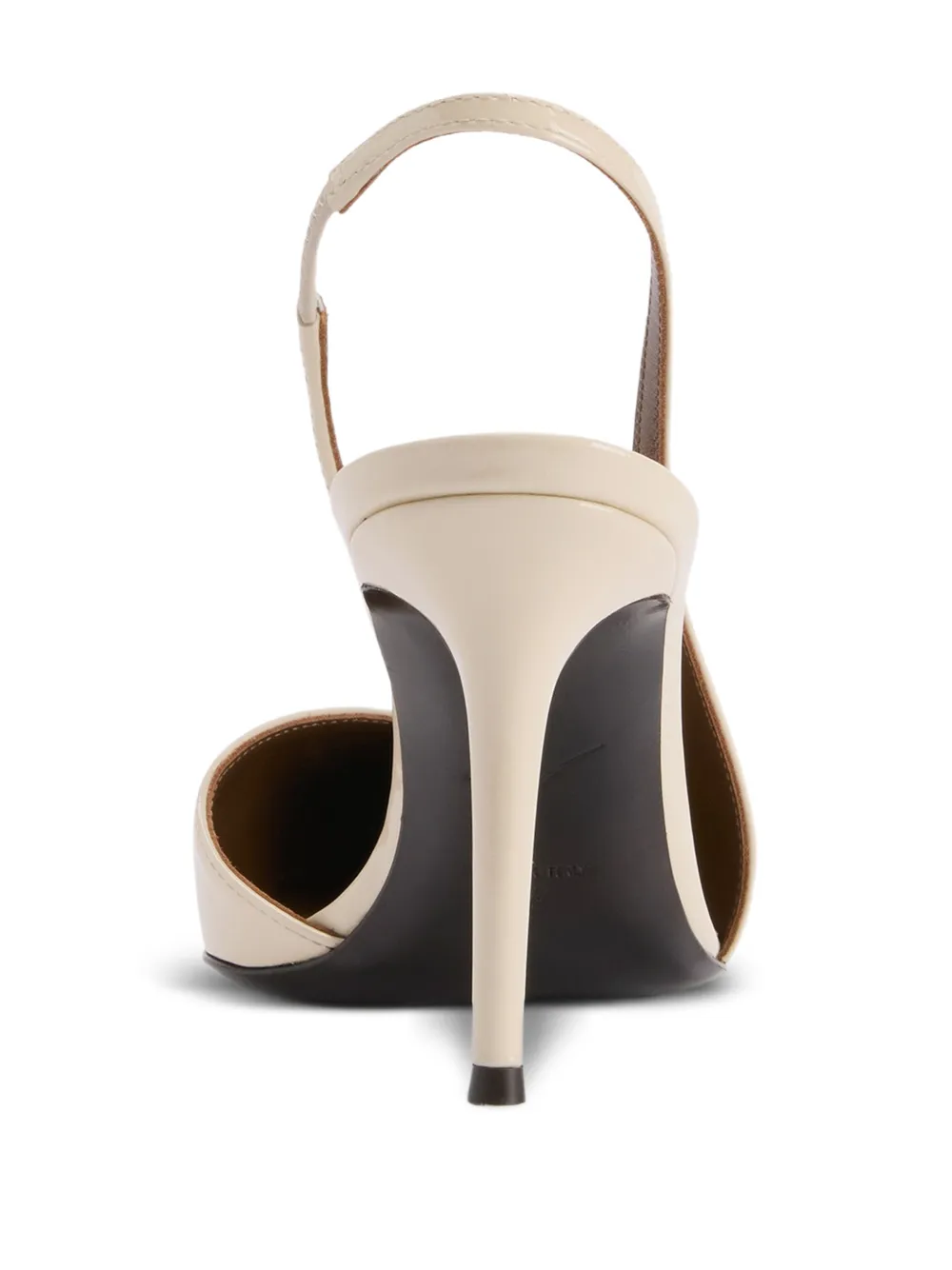 Giuseppe Zanotti Desiree asymmetrisch slingback pumps Beige