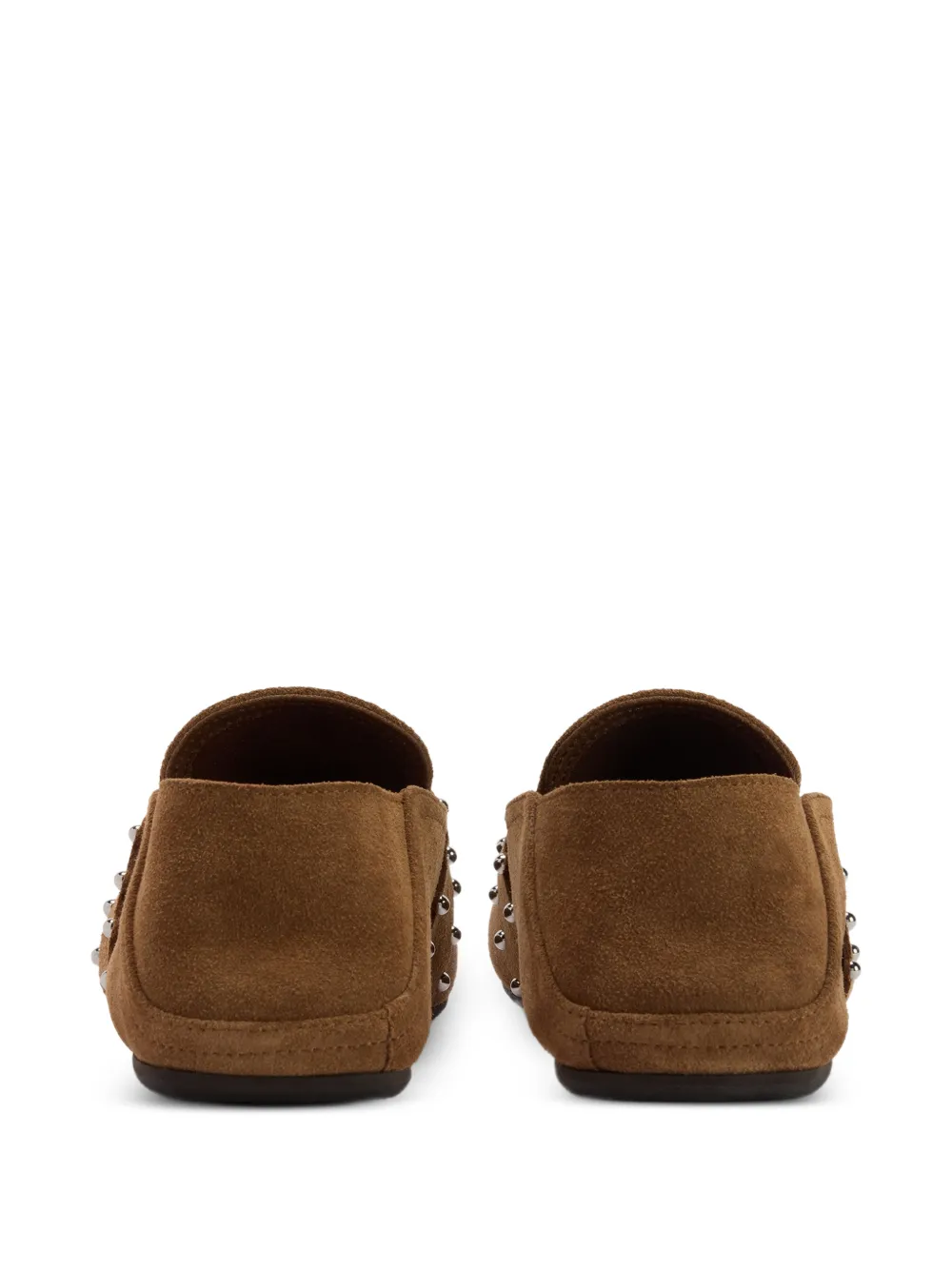 Giuseppe Zanotti Rupert loafers verfraaid met studs Bruin