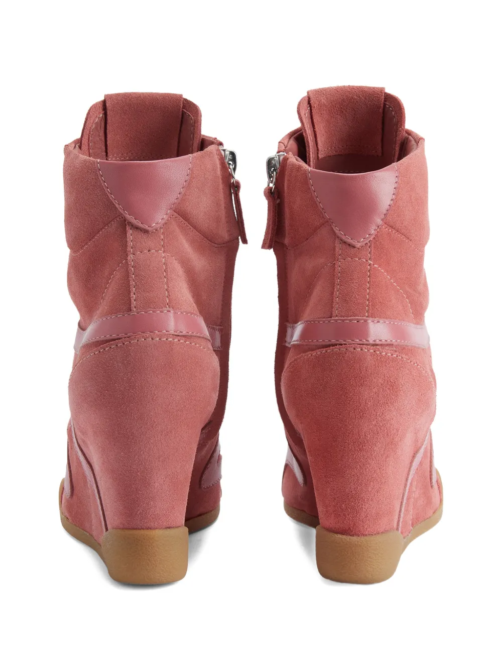 Giuseppe Zanotti Sneakers met sleehak Roze