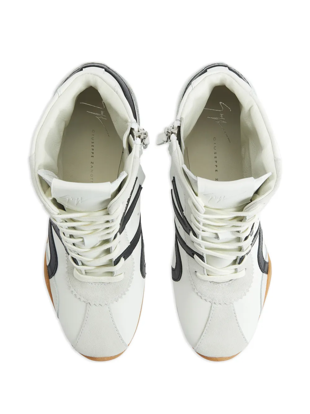 Giuseppe Zanotti Top Wedge sneakers Grijs