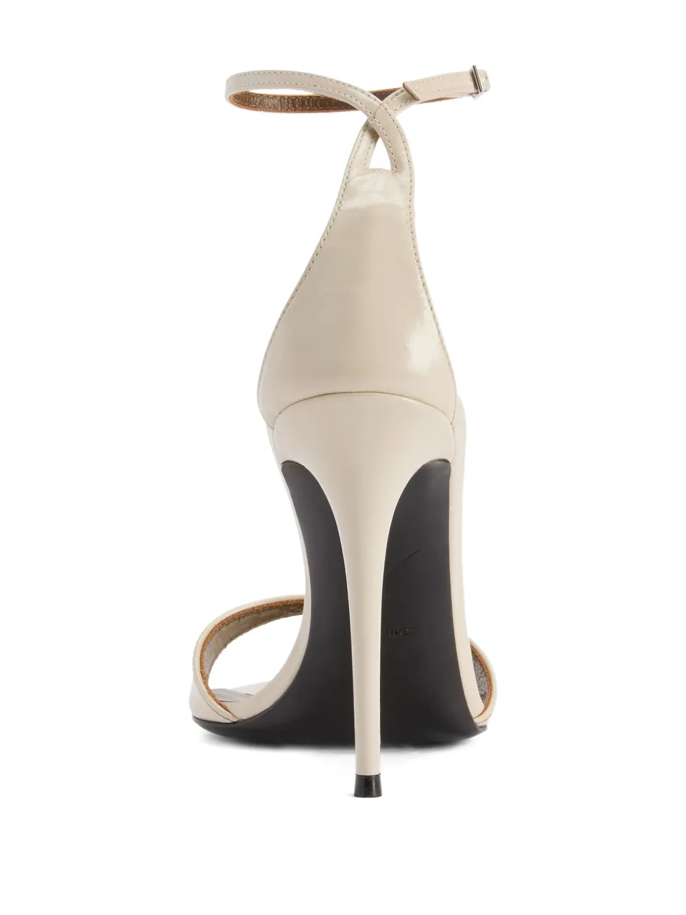 Giuseppe Zanotti Stiletto sandalen met puntige neus Beige