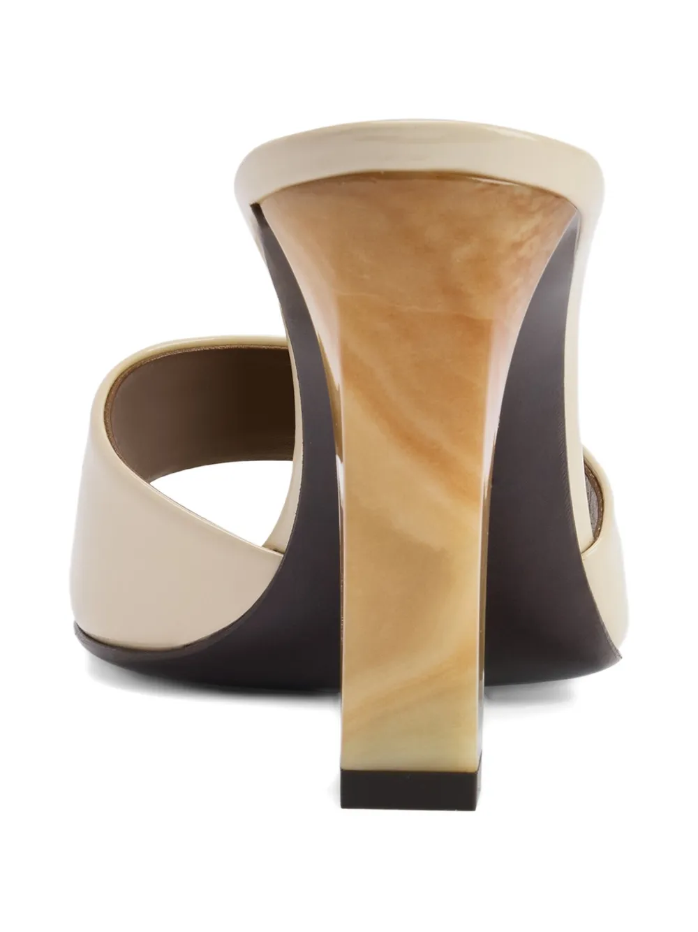 Giuseppe Zanotti Talia square-toe sandals Beige