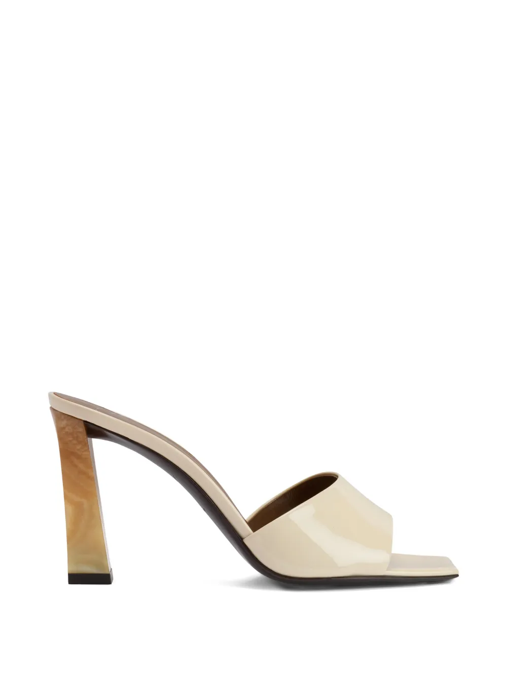 Giuseppe Zanotti Talia square-toe sandals Beige