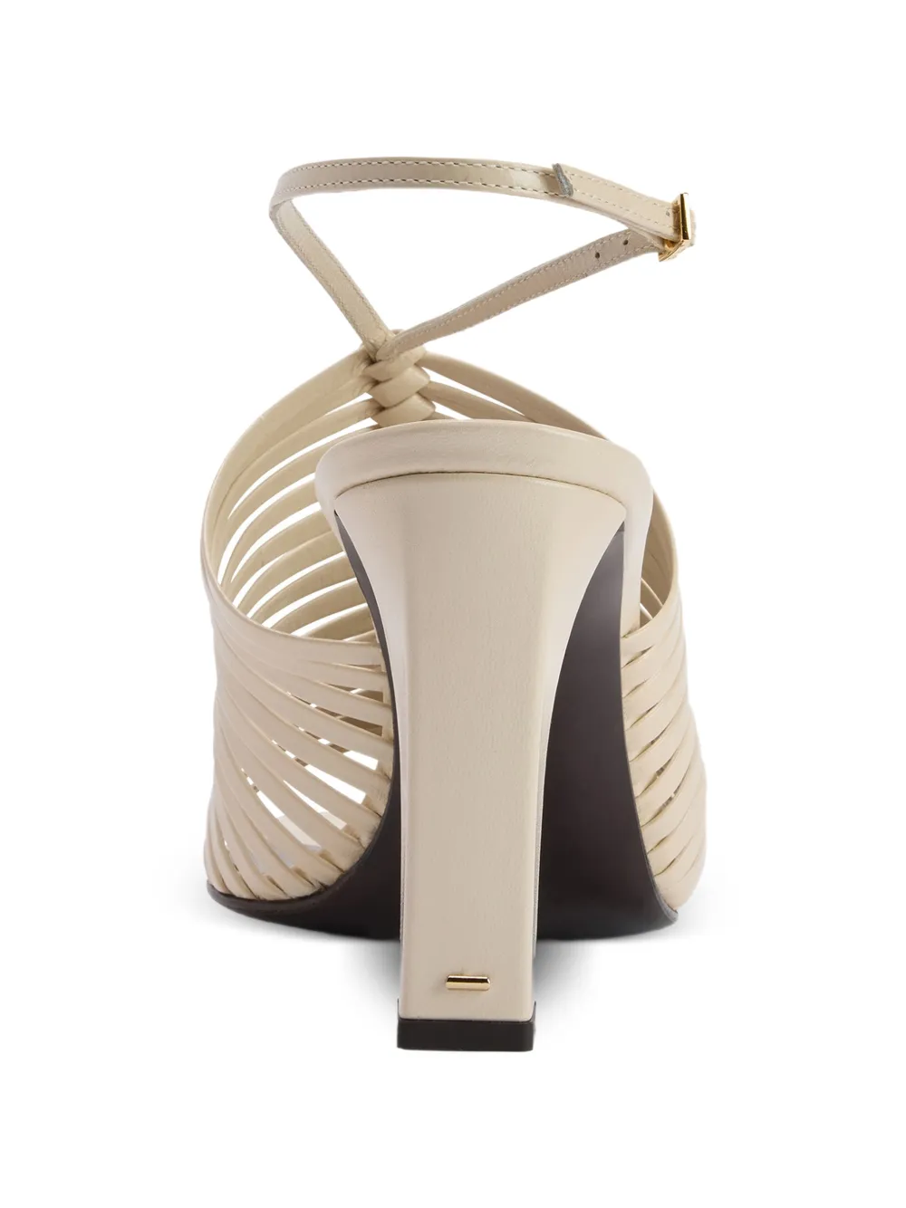 Giuseppe Zanotti Jane sandalen met vierkante neus Beige