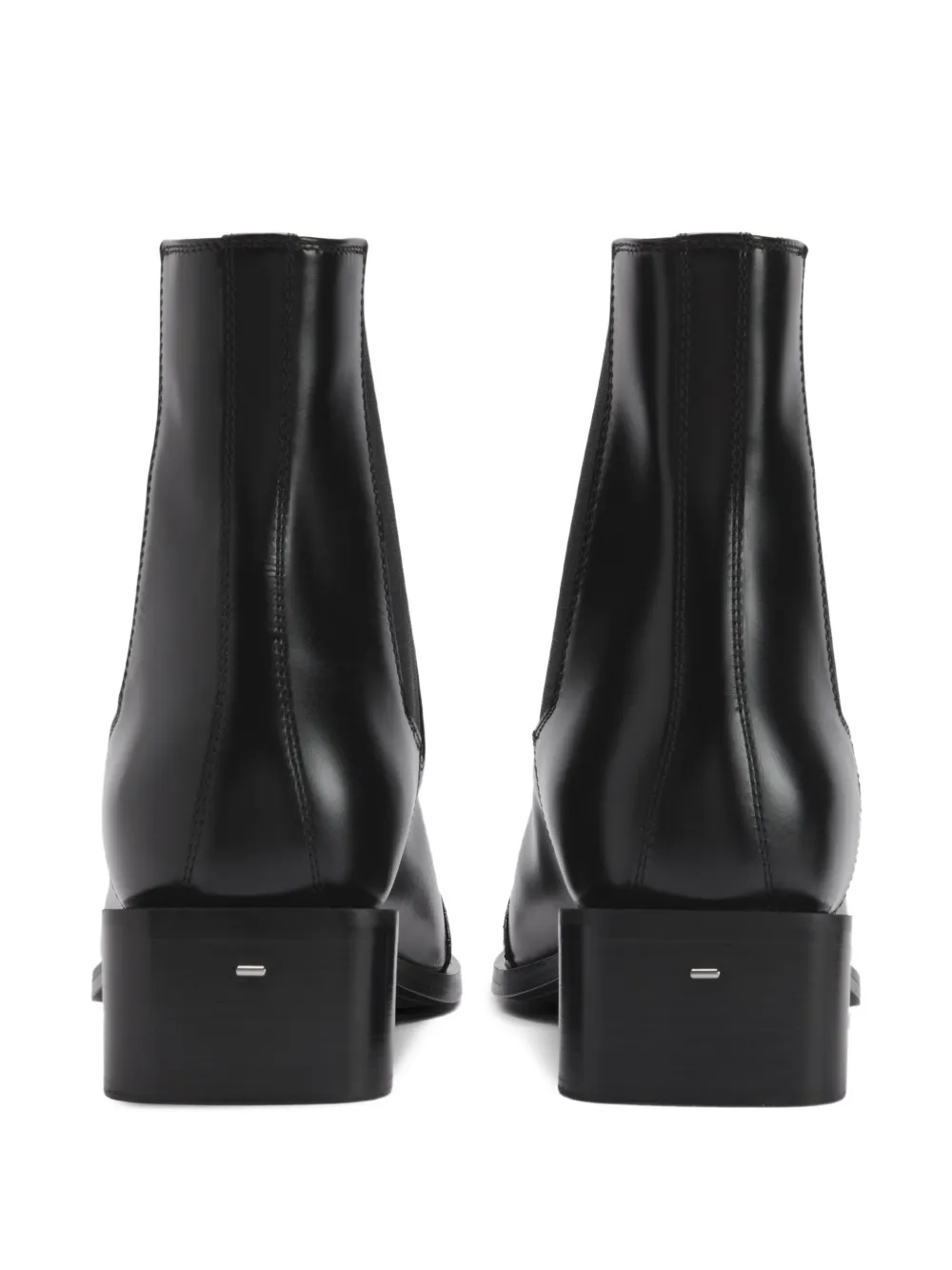 Giuseppe Zanotti Reptile Inserts Square Severus laarzen Zwart