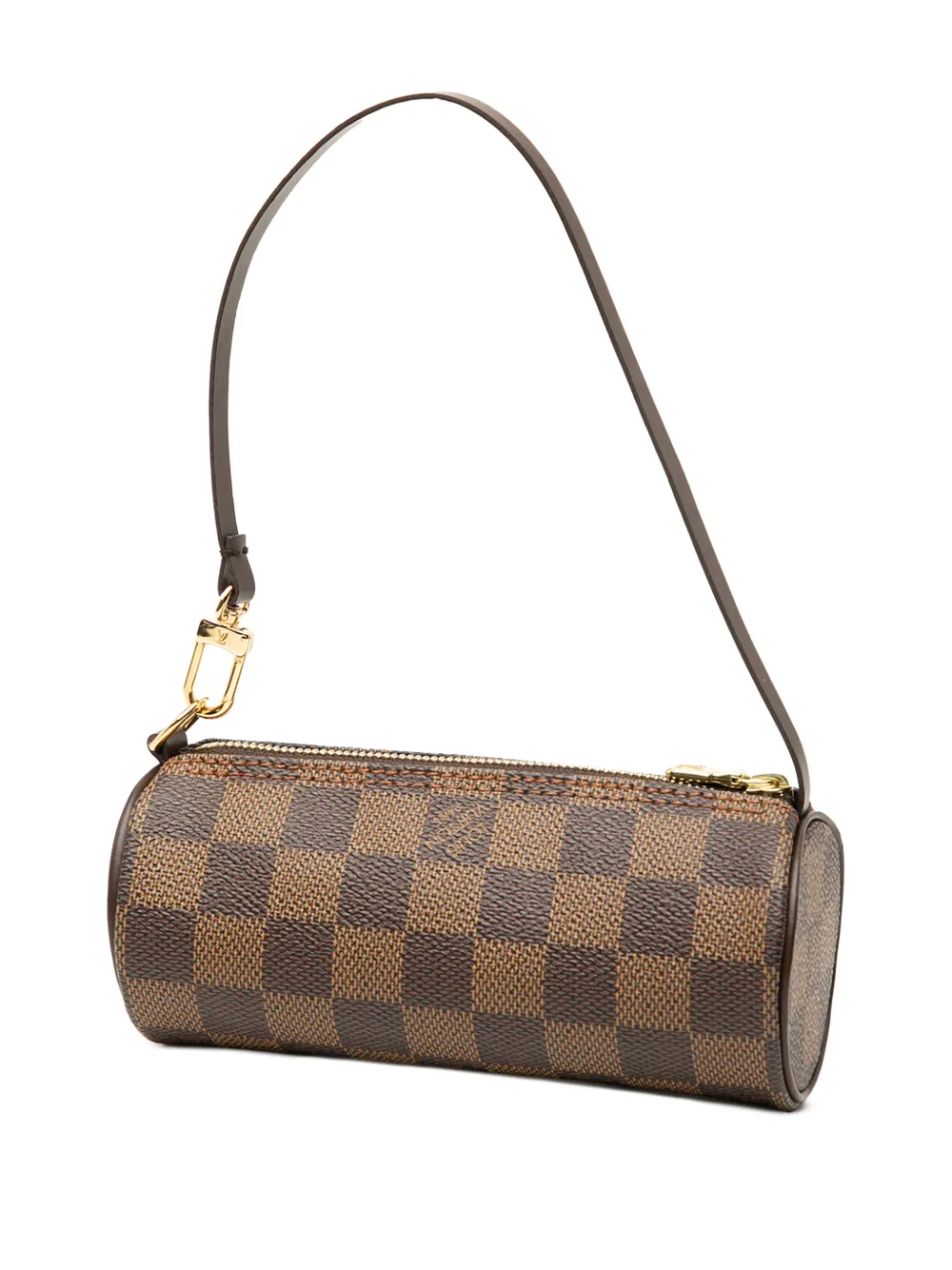 Louis Vuitton Pre-Owned 1990-2010 Damier Ebene Papillon Pochette handbag - Marrone